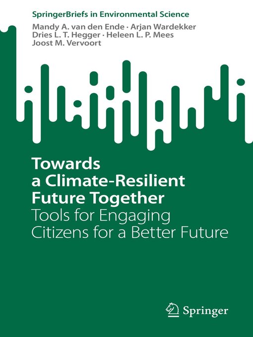Title details for Towards a Climate-Resilient Future Together by Mandy A. van den Ende - Available